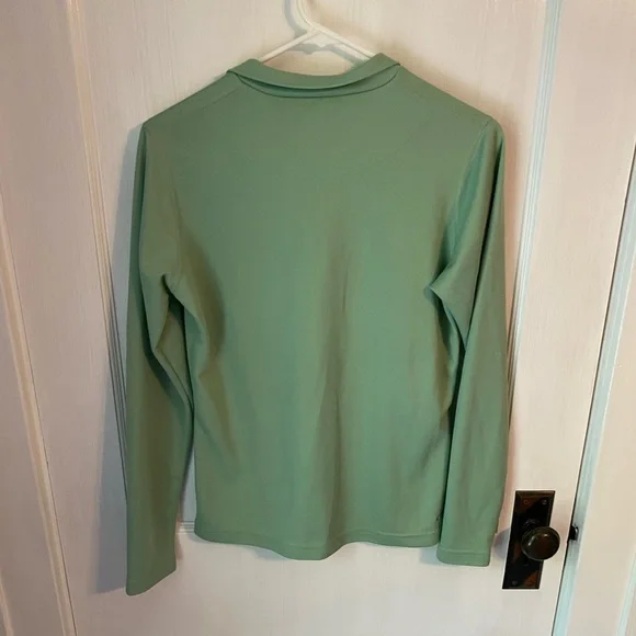Mint green North Face lightweight pullover - Picture 3 of 4